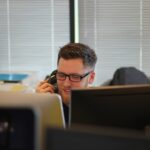 Team member answering a new enquiry immediately after it arrives