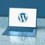 Laptop displaying a WordPress website that looks professional but generates few leads